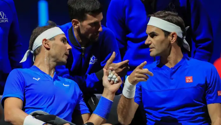 (SP)BRITAIN-LONDON-TENNIS-LAVER CUP-FEDERER