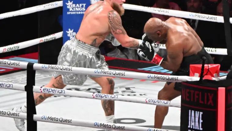 Mike Tyson and Jake Paul fight in Texas