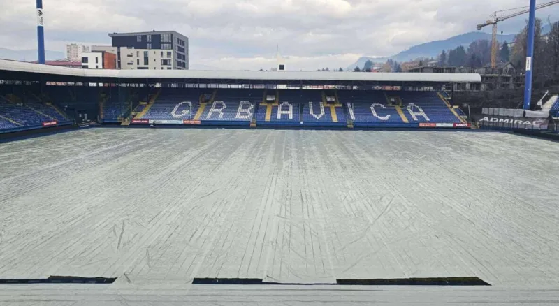 Grbavica snijeg