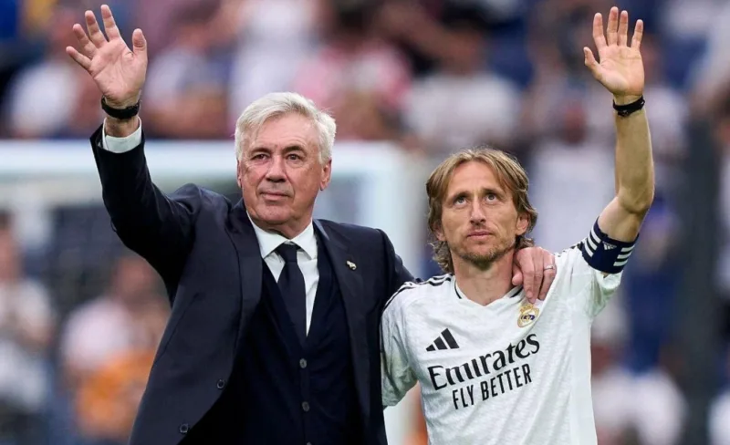 Ancelotti modric