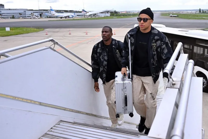 Mbappe aerodrom