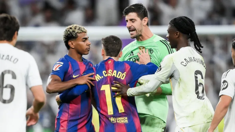 Barcelona real el clasico courtois casado camavinga yamal