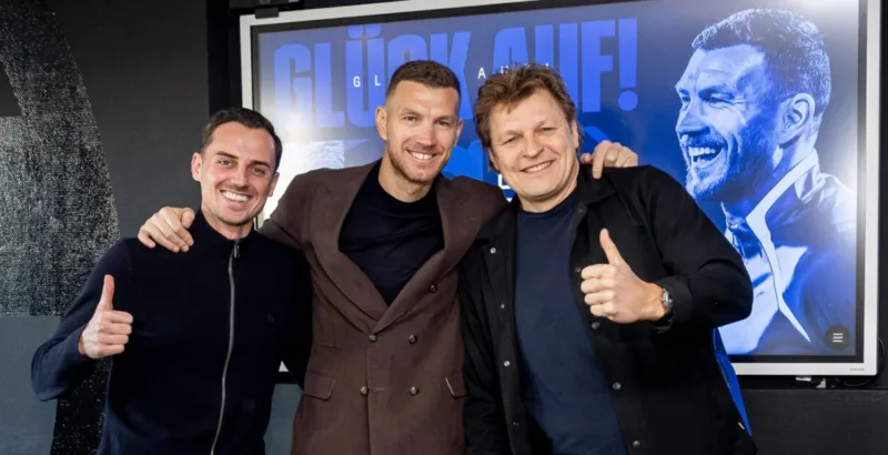 Schalke dzeko 45