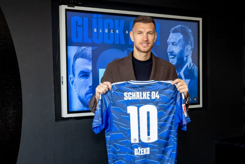 Dzeko schalke 45