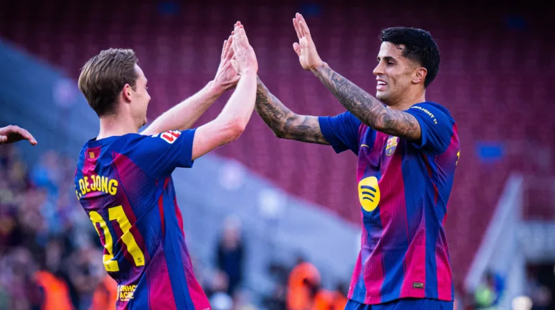 Barcelona de jong cancelo