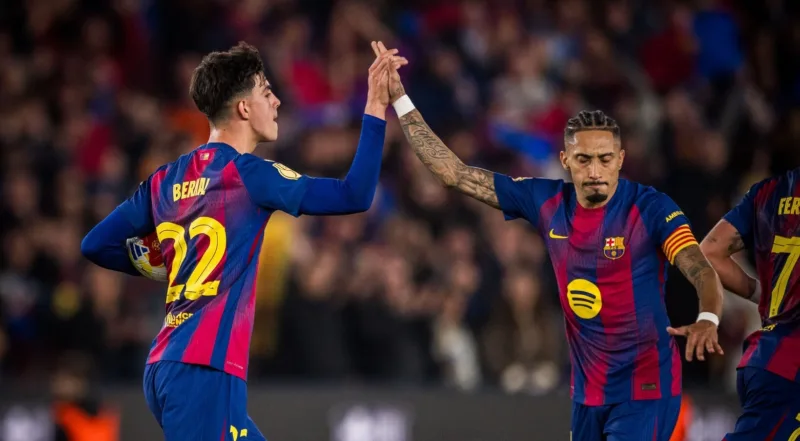 Barcelona bernal raphinha