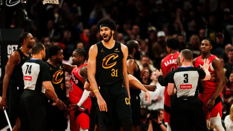 Cleveland cavaliers toronto raptors allen