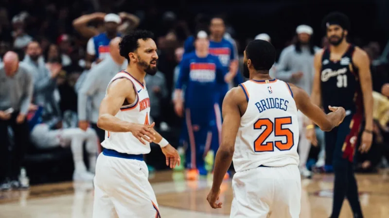 Knicks bridges shamet