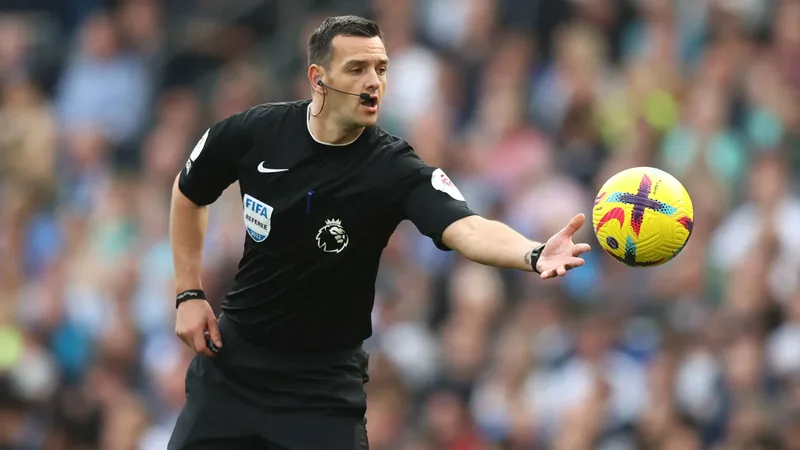 Andy madley referee ball