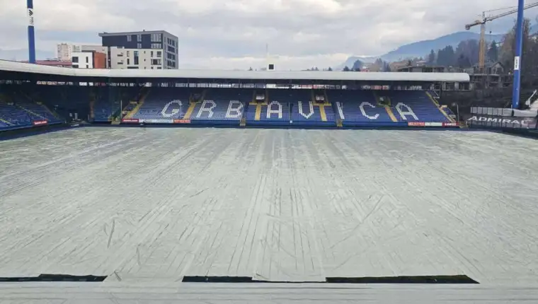 Grbavica snijeg