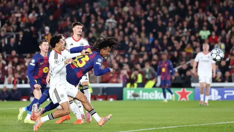 Fc barcelona v eintracht frankfurt uefa champions league 2025 26 league phase md6
