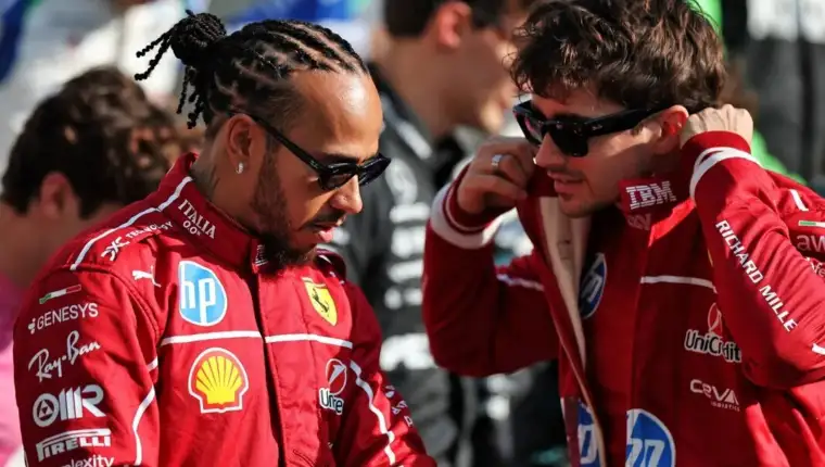 Leclerc hamilton
