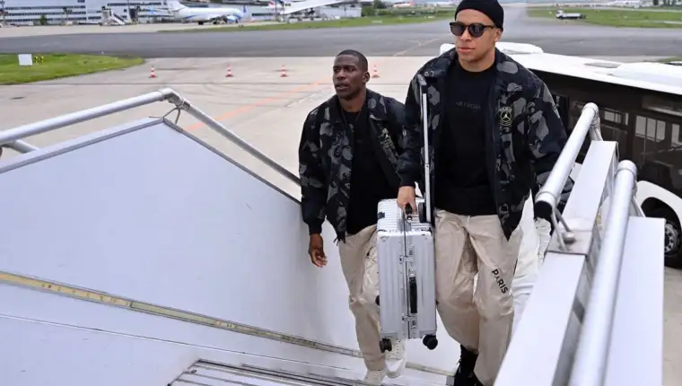 Mbappe aerodrom