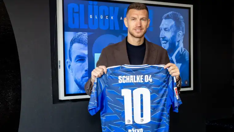 Dzeko schalke 45