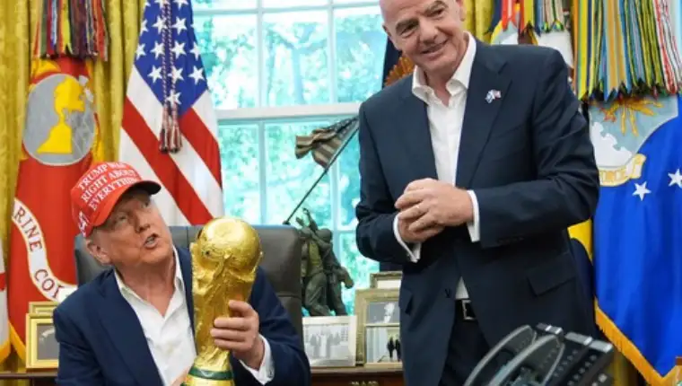 Trump infantino