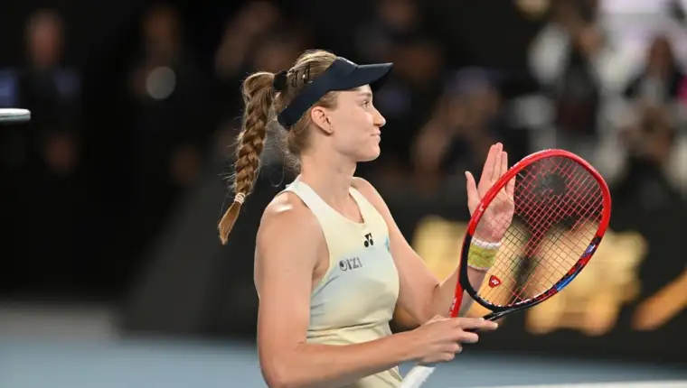 AA 20260131 40417352 40417351 KAZAHSTANSKA TENISERKA ELENA RYBAKINA OSVOJILA AUSTRALIAN OPEN