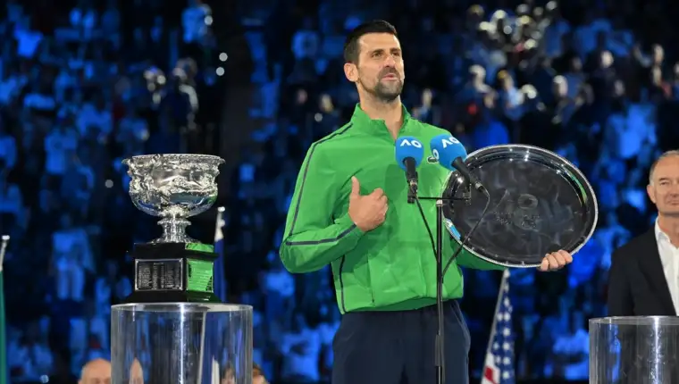 AA 20260201 40427335 40427324 ALCARAZ PORAZIO DOKOVICA U FINALU AUSTRALIAN OPENA POSTAO NAJMLADI TENISER SA SVA CETIRI OSVOJENA GRAND SLAMA