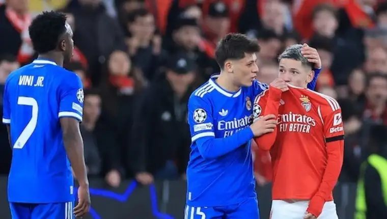 Vini guler prestianni real madrid benfica