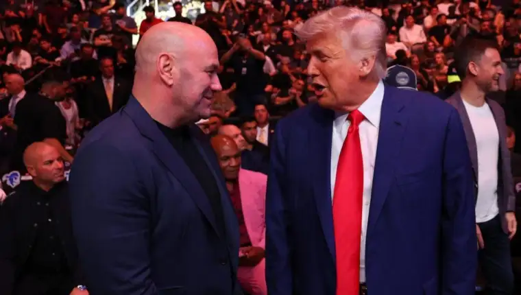 Trump dana white