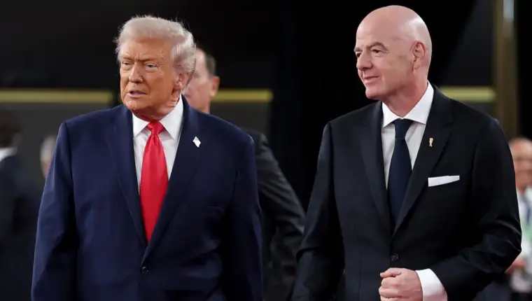 Trump infantino