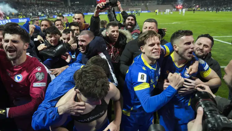 AA 20260331 40979943 40979937 BIH POBJEDOM PROTIV ITALIJE IZBORILA PLASMAN NA SP zmajevi