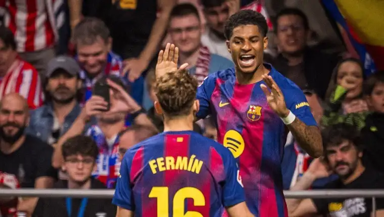 Barcelona fermin rashford