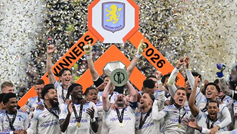 AA 20260520 41447624 41447614 ASTON VILLA OSVOJILA TITULU UEFA EVROPSKE LIGE