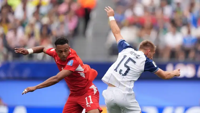 AA 20260618 41715716 41715713 FIFA SVJETSKO PRVENSTVO BOSNA I HERCEGOVINA SVICARSKA