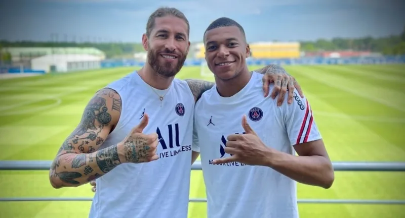 Mbappe ramos