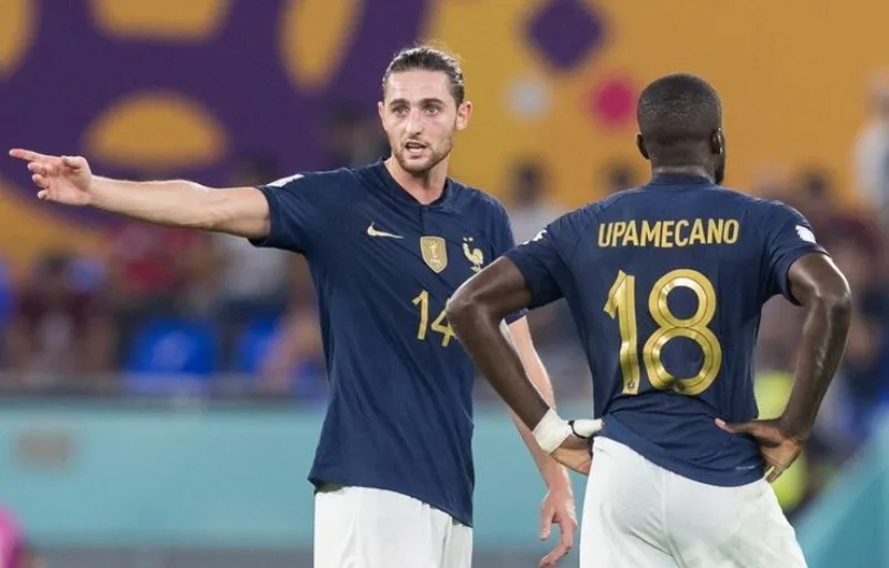 Rabiot and upamecano
