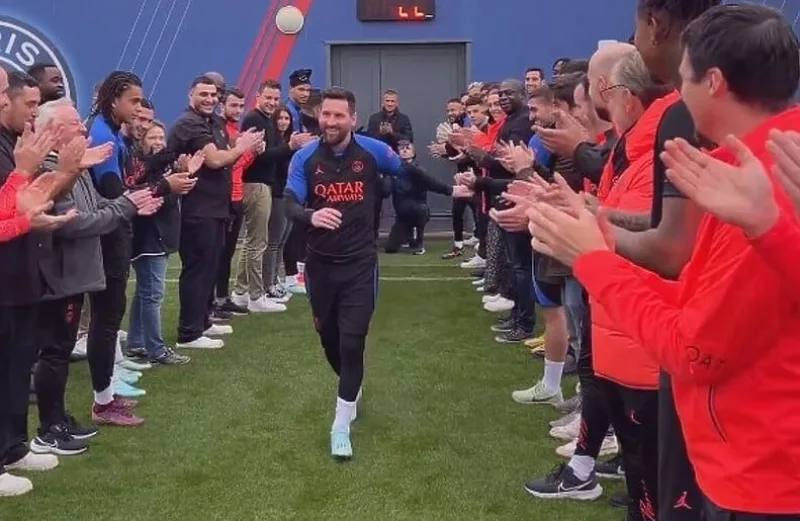Lionel messi spalis