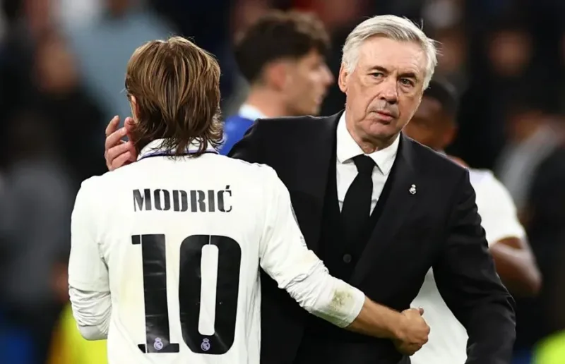 Ancelotti modric