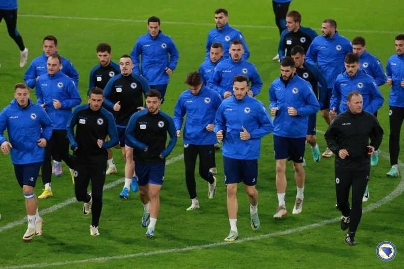 Reprezentacija bih trening luksemburg
