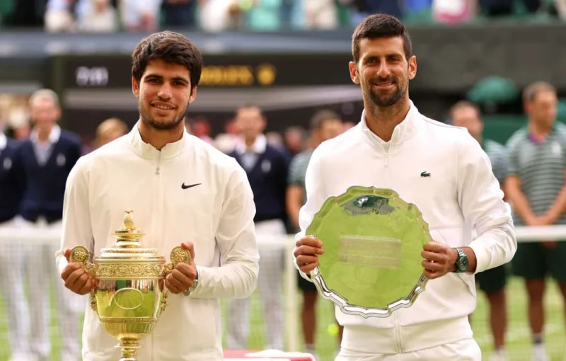 Carlos Alcaraz novak djokovic
