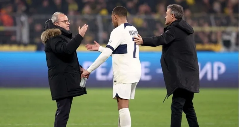 Kylian mbappe luis enrique psg