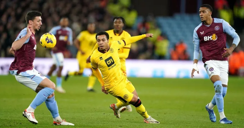 Aston villa sheffield united