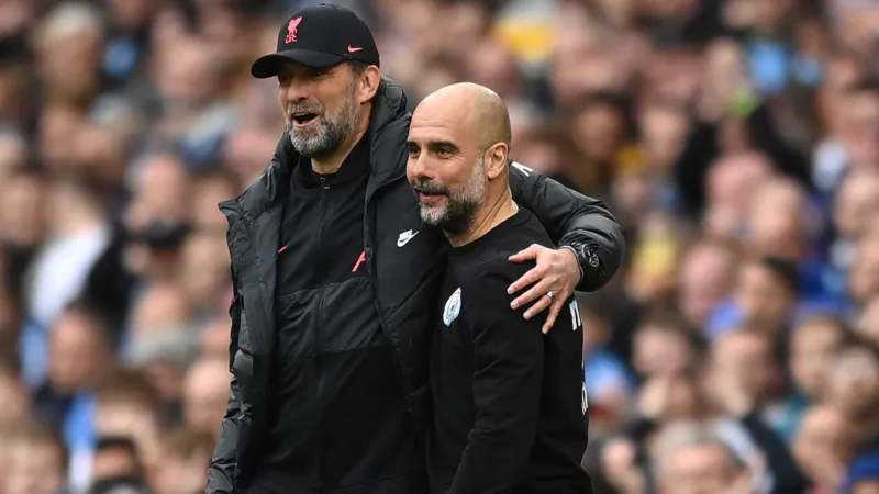 Pep guardiola jurgen klopp