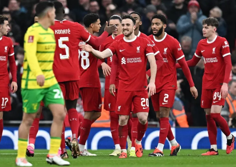 Liverpool norwich city fa kup