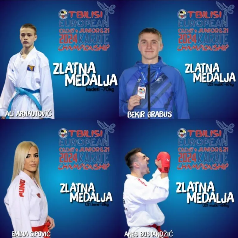 Evropsko prvenstvo karate bosna i hercegovina