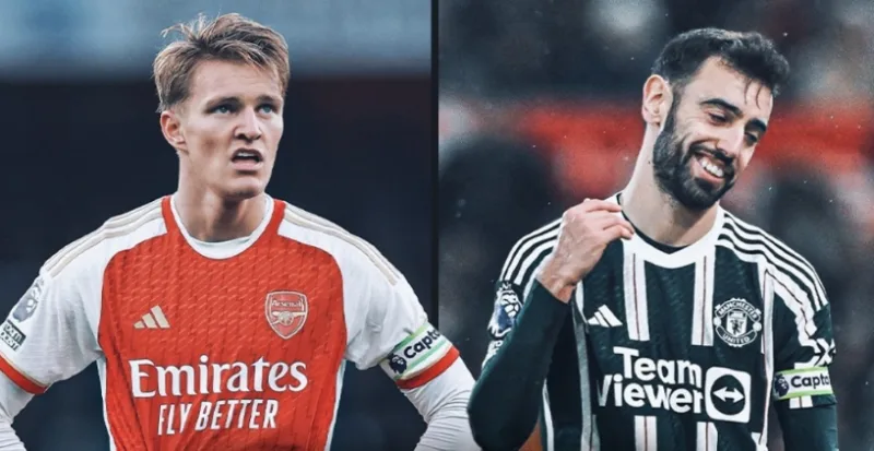 Martin Odegaard i Bruno Fernandes
