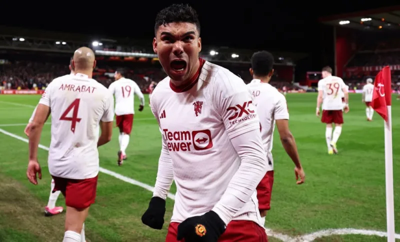 Casemiro manchester united