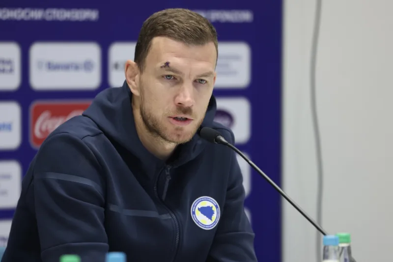 Edin dzeko press