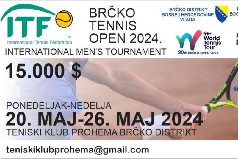 Brcko open 2024 teniski klub prohema