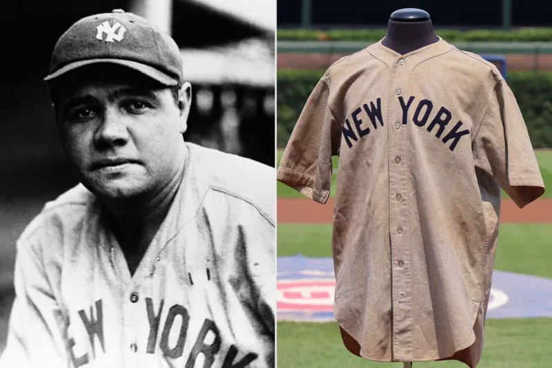 Babe ruth new york yankees mlb