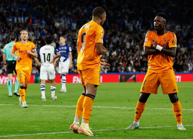 Kylian mbappe vinicius junior real madrid