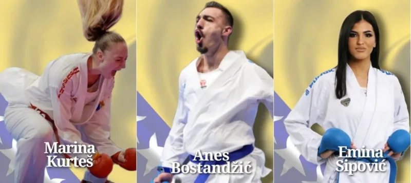 Marina kurtes emina sipovic anes bostandzic karate bih