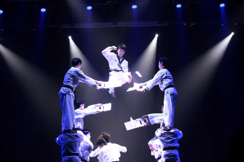 Kukkiwon demo team taekwondo scaled