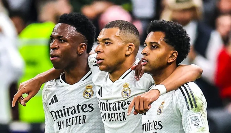 Real madrid vinicius junior klyian mbape rodrygo