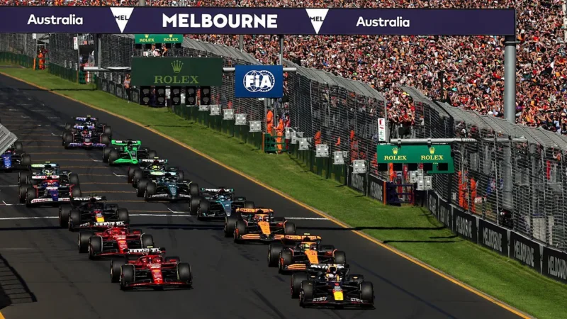 F1 formula australia melbourne