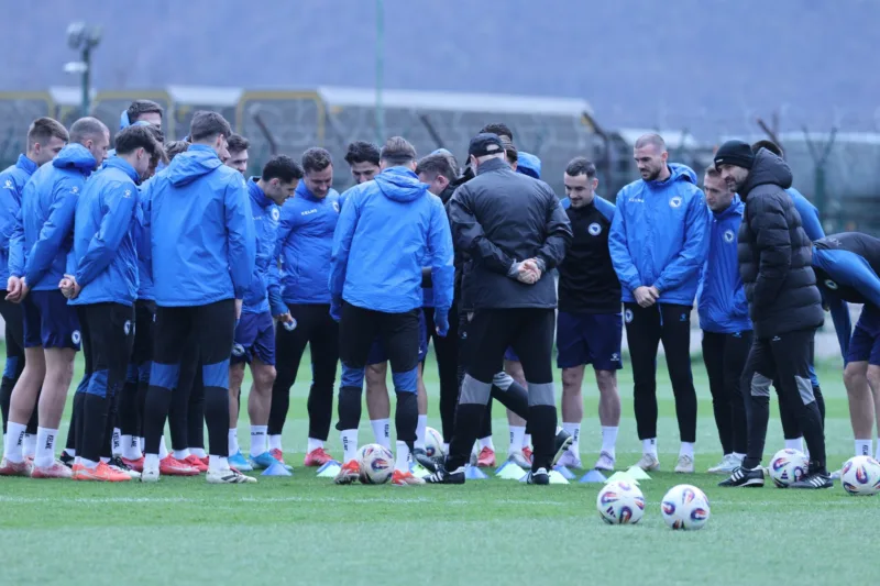 Bih reprezentacija trening1